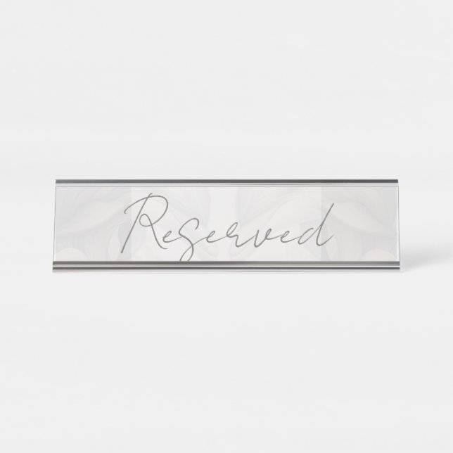 Porte-nom Pour Bureau Thème Dauphin Tabletop mariage (Devant)
