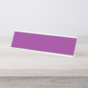 Porte-nom Pour Bureau Un dégradé arrière - plan mêlant les tons rose et