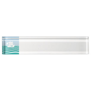Porte-nom Pour Bureau Voilier