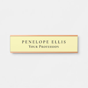 PORTE-NOM POUR PORTE