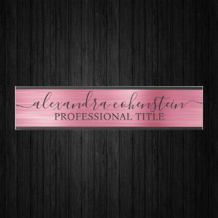 PORTE-NOM POUR PORTE 