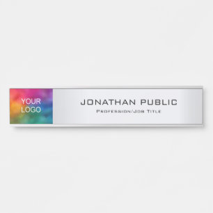 PORTE-NOM POUR PORTE 