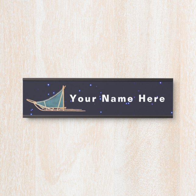 Porte-nom Pour Porte Chien (Devant)