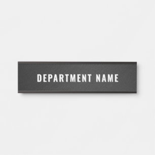 Porte-nom Pour Porte Dégradé tendance Simple Nom du ministère Signe de 