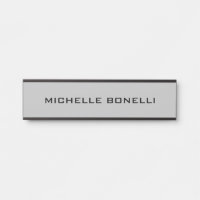 Lumineuse Gris Minimaliste Plat Lisible Moderne