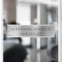 Luxe Silver Foil Entreprise moderne