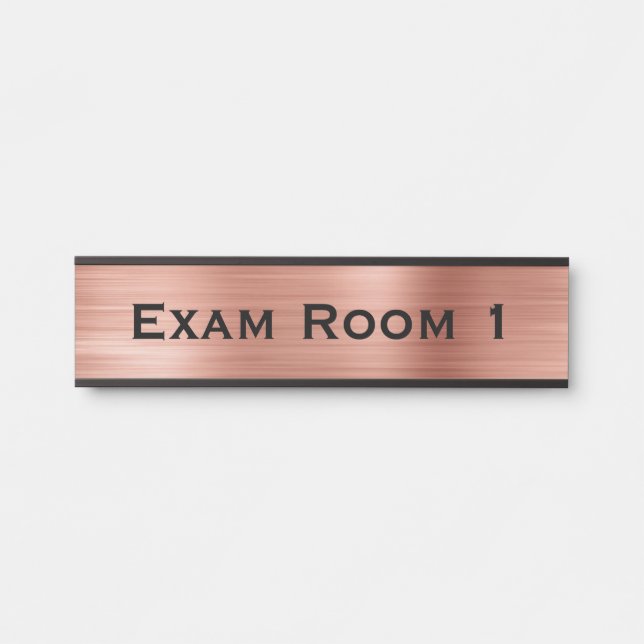 Porte-nom Pour Porte Panneau de la porte de l'examen dentaire du cabine (Devant)