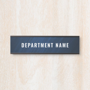 Porte-nom Pour Porte Panneau de porte avec nom du département
