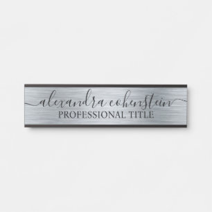 Porte-nom Pour Porte Panneau de porte de bureau de votre entreprise Fau