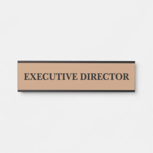 Porte-nom Pour Porte Panneau de porte de bureau professionnel moderne