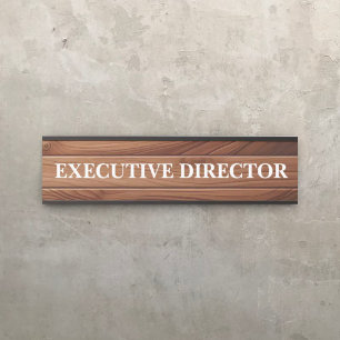 Porte-nom Pour Porte Panneau de porte de bureau professionnel moderne