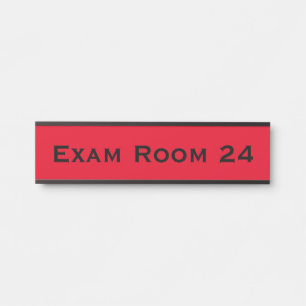 Porte-nom Pour Porte Panneau de porte de salle d'examen de cardiologue