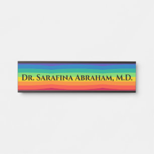 Porte-nom Pour Porte Panneau de porte du cabinet du docteur docteur arc