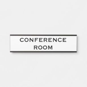 Porte-nom Pour Porte Panneau de salle de conférence