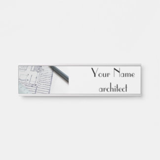 Porte-nom Pour Porte placa de nombre colgante estandar