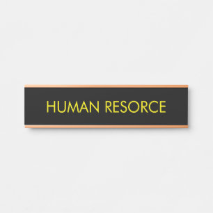 Porte-nom Pour Porte Professionnel personnalisé