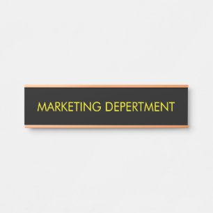 Porte-nom Pour Porte Professionnel personnalisé