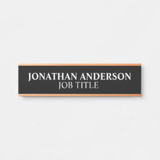 Porte-nom Pour Porte Signe de porte de bureau professionnel moderne