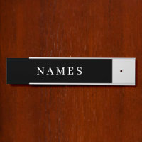 Simple Black Custom Ajouter Votre Nom Élégant