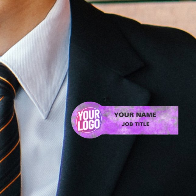 Porte-nom Professionnalisme de signature : Logo personnalisé (Créateur téléchargé)