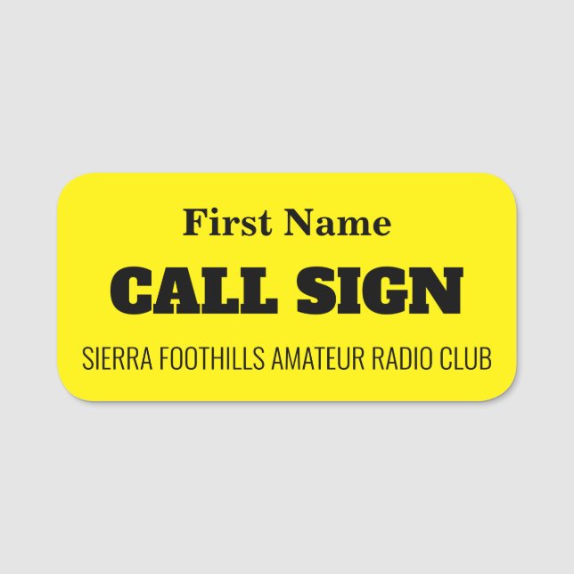 PORTE-NOM SFARC (Devant)