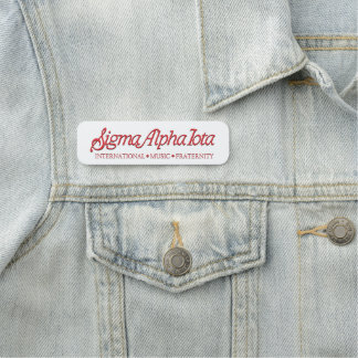 Porte-nom Sigma Alpha Iota Fraternité Internationale de Musi