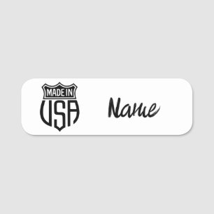 Porte-nom Signet Fabriqué aux États-Unis Thunder_Cove