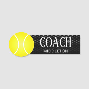 Porte-nom Tennis