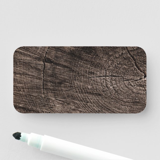 Porte-nom Tree stump (En situation)