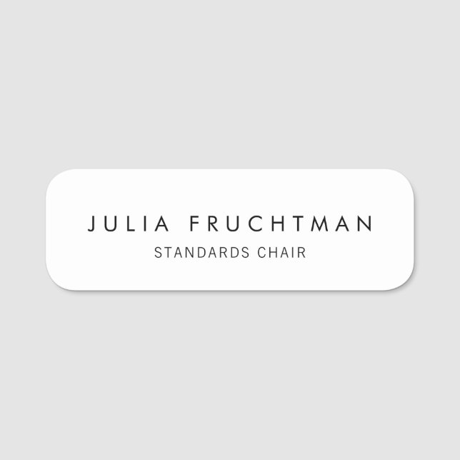 Porte-nom Tulane SDT (Devant)