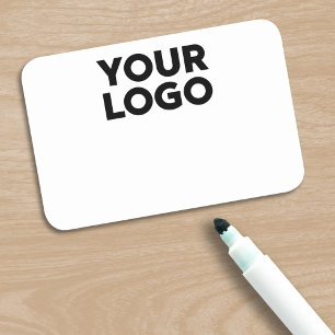 Porte-nom Votre logo de société commerciale réutilisable