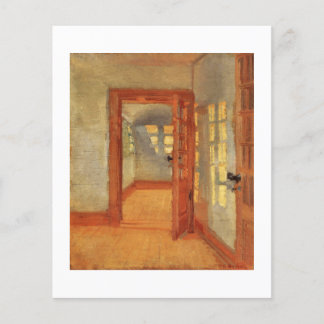 Porte ouverte unique petit prospectus peinture de 