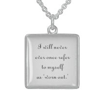 Porté pendentif sterling