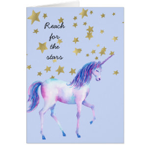 Portée de licorne de lavande pour les étoiles