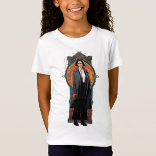 PORTENTINA GOLDSTEIN™ Art-Deco-Panel T-Shirt