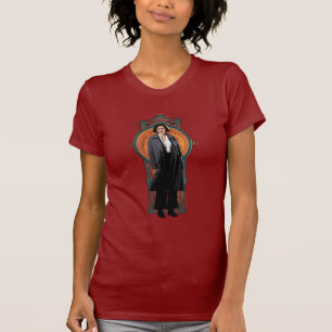 PORTENTINA GOLDSTEIN™ Art-Deco-Panel T-Shirt