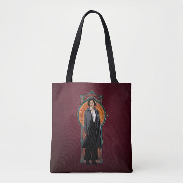 PORTENTINA GOLDSTEIN™ Art-Deco-Panel Tasche (Vorderseite)