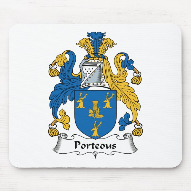 Porteous Familienwappen Mousepad (Vorne)