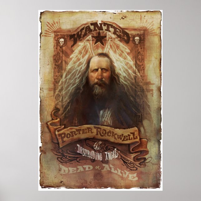 Porter Rockwell Print Poster (Vorne)