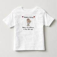 Porter T-shirts et cadeaux des infirmières pédiatr