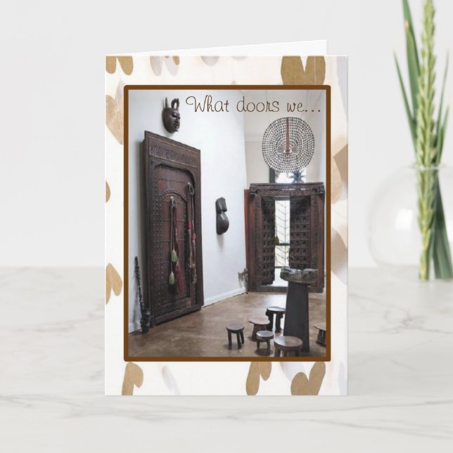 Portes d'aventures / Carte Saint-Valentin (Devant)