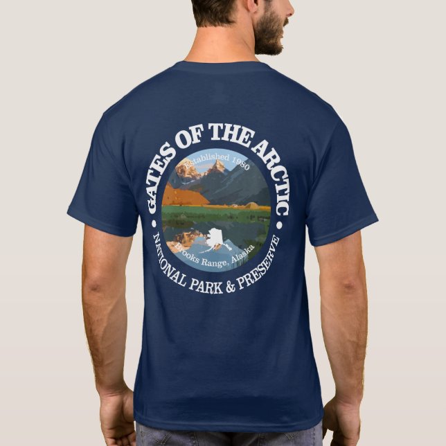 Portes du T-shirt NP2 arctique (Dos)