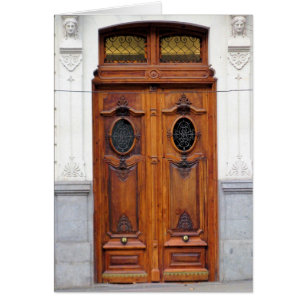 Portes en bois en Madrid, Espagne