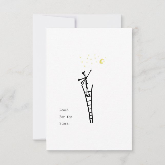 Portez la carte plat Stars (Devant)