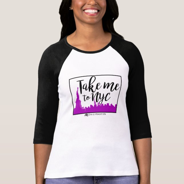 Portez-moi au T-shirt de NYC (Devant)