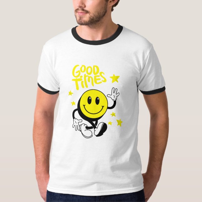 "Portez un sourire : le T-shirt Feel Good (Devant)