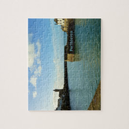 Porthleven Cornwall England Hafen-Wand