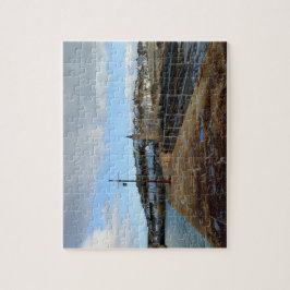 Porthleven Cornwall England im Winter