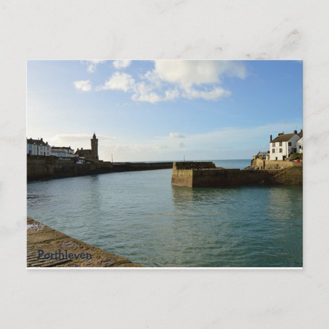 Porthleven Cornwall England Postkarte (Vorderseite)