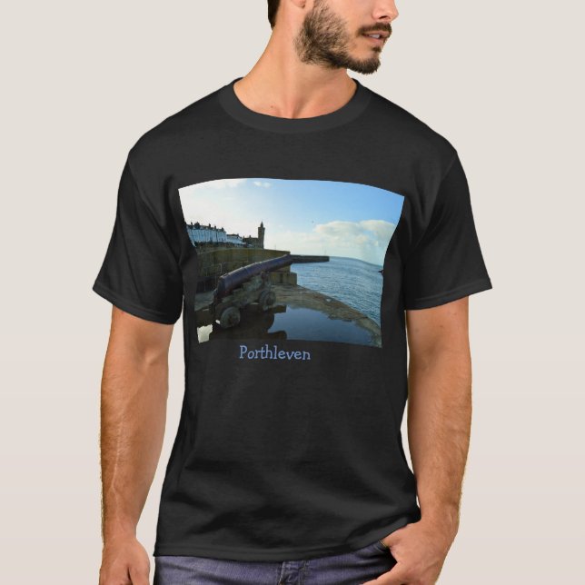 Porthleven Cornwall England T-Shirt (Vorderseite)